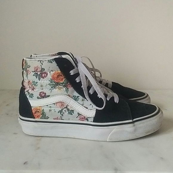 Vans Shoes - VANS - Garden Floral SK8-Hi sneakers